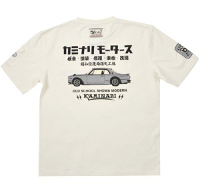 画像1: カミナリ [ ハコスカGTR ]半袖Tシャツ 