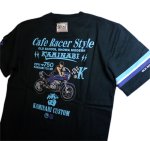 画像3: カミナリ [  Cafe Racer Style ]半袖Tシャツ  (3)