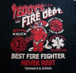 画像7: TEDMAN 『 FIREMAN』Tシャツ TDSS-429 (7)