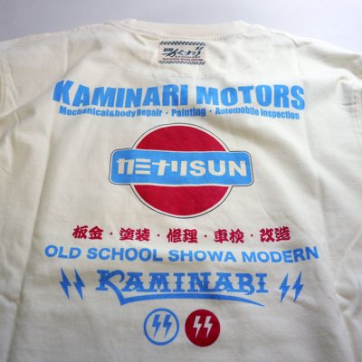 画像3: カミナリ KAMINARI [ カミナリモータース(カミナリSUN事業部) ] KMLT-107 ロングスリーブTシャツ