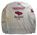 画像1: カミナリ KAMINARI [ THE SHOWA OF DREAMS ] KMLT-100 ロングスリーブTシャツ (1)