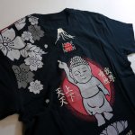 画像8: 喜人 KIJIN  [ 誕生仏 ]  刺繍 プリント Tシャツ (8)