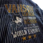 画像3: VANSON×FELIX コラボ 刺繍 ワークシャツ ウォバッシュ (3)
