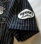 画像7: VANSON×FELIX コラボ 刺繍 ワークシャツ ウォバッシュ (7)
