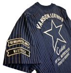 画像10: VANSON ワンスター 刺繍 WABASHプリント Tシャツ (10)