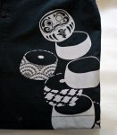 画像5: 喜人 KIJIN  [ だるま落とし]  刺繍 プリント ワークシャツ (5)