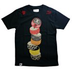 画像11: 喜人 KIJIN  [ だるま落とし ]  刺繍 プリント Tシャツ (11)