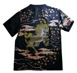 画像6: 華鳥風月　麒麟柄 刺繍  Tシャツ  (6)