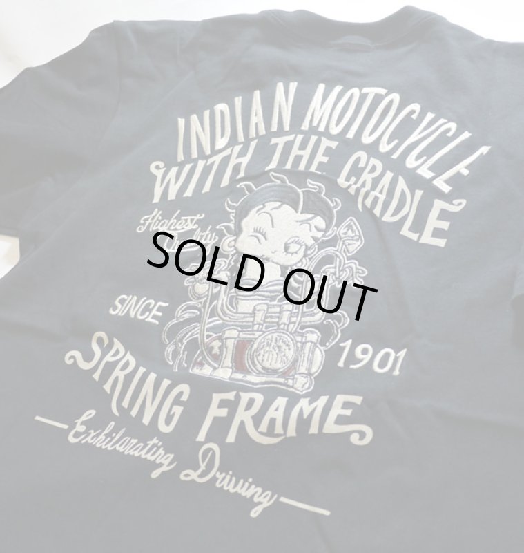 画像13: indian motocycle / BETTY コラボ Tシャツ  (13)