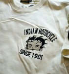 画像6: indian motocycle / BETTY コラボ Tシャツ  (6)
