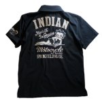 画像1: indian motocycle / BETTY コラボ ポロシャツ  (1)