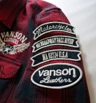 画像7:  VANSON (バンソン） チェック　ワークシャツ nvsl-706  (7)