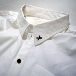 画像5: 喜人 KIJIN  袖ツギハギシャツ（七分袖） ホワイト (5)