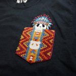 画像6: Pandiesta Japan   [ インディアンパンダ]  サガラ刺繍 Tシャツ  ポケット付き (6)
