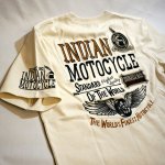 画像10: indian motocycle プリント 刺繍 Tシャツ  IMST-806 (10)