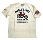 画像3: Kaminari カミナリ 「WORLD'S FIRTST」 半袖Tシャツ KMT-170 (3)
