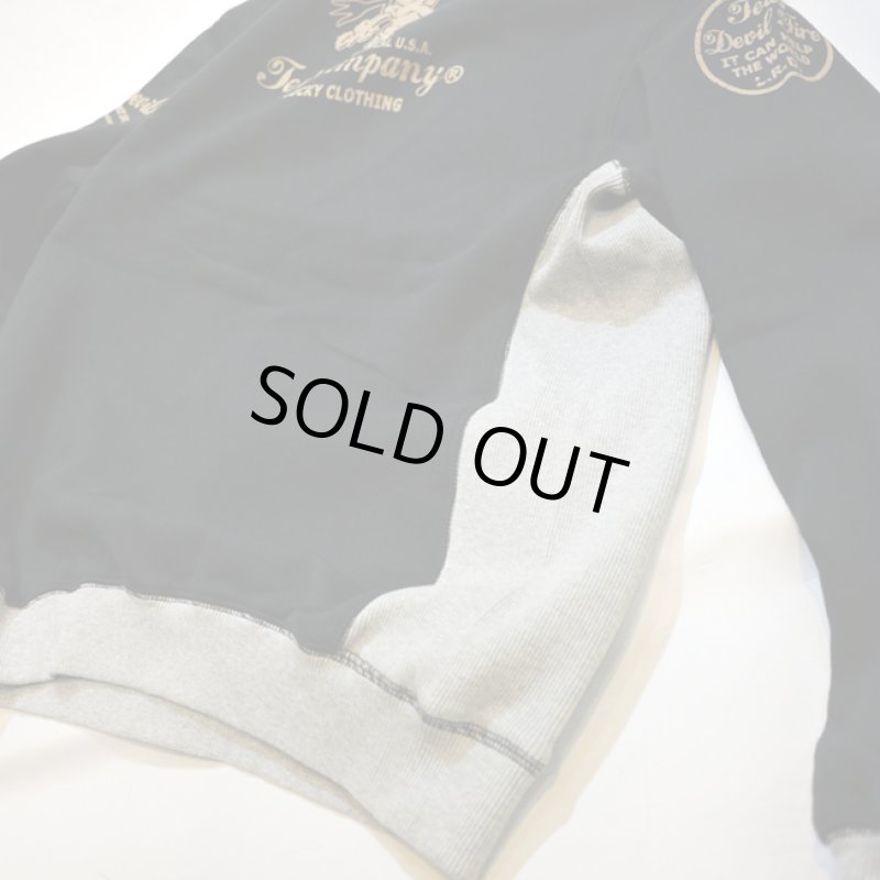 画像6: TEDMAN（テッドマン） 裏起毛 スウェット [RED DEVILS] TDSW-1150  (6)