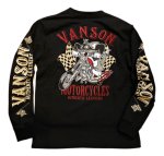 画像2:  VANSON (バンソン）TOM & JERRYコラボ  刺繍 長袖Tシャツ TJV-902 (2)