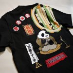 画像13: Pandiesta Japan  [ 熊笹亭 熊猫]  刺繍 Tシャツ   (13)