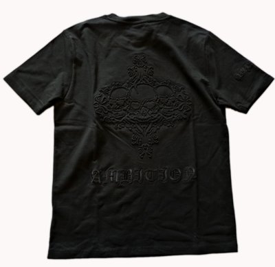 画像2:  Be Ambition (ビーアンビション） スカルエンボス   Tシャツ T29103