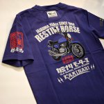 画像4: Kaminari カミナリ 「RESTIVE HORSE」 半袖Tシャツ KMT-183 (4)