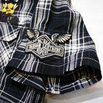 画像8: [ VANSON (バンソン）] LOONY TUNESコラボ トゥイーティー 刺繍 チェックシャツ LTV-917 (8)