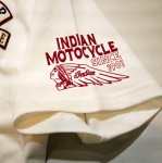 画像8: indian motocycle / betty boop プリント 刺繍 Tシャツ BBI-915 (8)