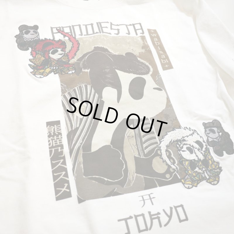 画像7: Pandiesta Japan （パンディエスタ) 連獅子 Tシャツ プリント 刺繍  529243 (7)