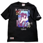 画像2: Pandiesta Japan （パンディエスタ) 連獅子 Tシャツ プリント 刺繍  529243 (2)