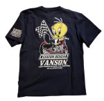 画像8: [ VANSON (バンソン）] LOONY TUNESコラボ トゥイーティー 刺繍 Tシャツ LTV-921 (8)