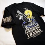 画像4: [ VANSON (バンソン）] LOONY TUNESコラボ トゥイーティー 刺繍 Tシャツ LTV-921 (4)