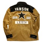 画像9: [ VANSON (バンソン）] コーディロイ ワンスター刺繍 シャツ  NVSL-906 (9)