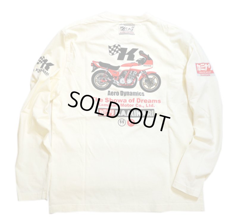 画像8: カミナリ KAMINARI [ Aero Dynamics ] KMLT-198 ロングスリーブTシャツ (8)