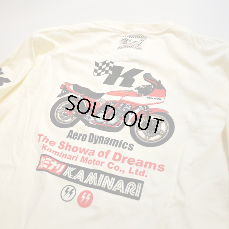 画像12: カミナリ KAMINARI [ Aero Dynamics ] KMLT-198 ロングスリーブTシャツ (12)