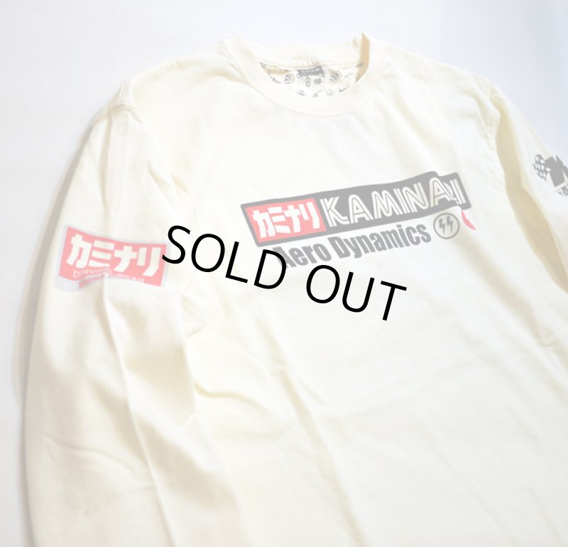 画像11: カミナリ KAMINARI [ Aero Dynamics ] KMLT-198 ロングスリーブTシャツ (11)