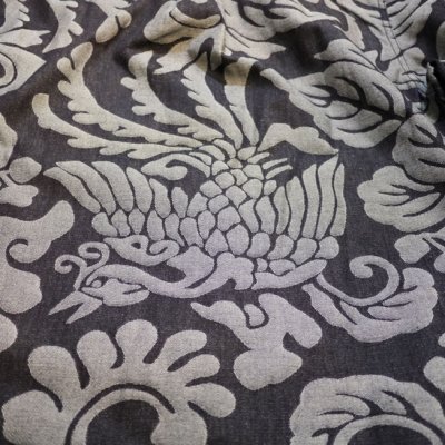 画像1: 衣桜   「鳳凰」ジャガードデニムシャツ  SA-1294(日本製）