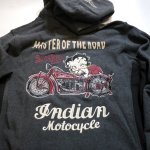 画像6: indian motocycle/betty boop  ベティー 刺繍  プルーバーパーカー  BBI-948 (6)