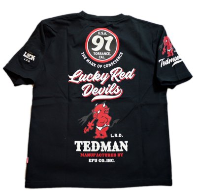 画像1: TEDMAN(テッドマン） 「 ロゴデザイン」 半袖Tシャツ TDSS-509