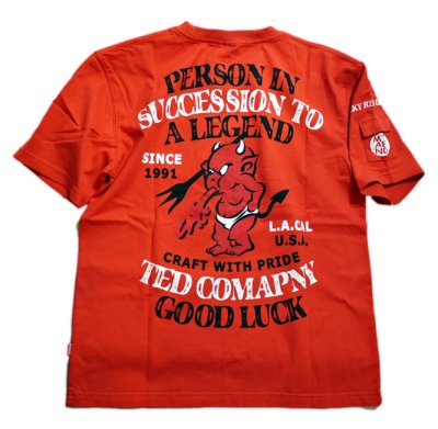 画像1: TEDMAN(テッドマン） 「 スタンダードテッドマン」 半袖Tシャツ TDSS-506