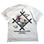 画像2: GO-COO! ! (悟空本舗） 波乗り浮世絵悟空 プリントTシャツ (日本製）GST-1113 (2)