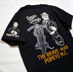 画像15: THE BRAVEMAN / POPEYE コラボ  刺繍  プリント Tシャツ  POB-2002 (15)