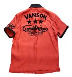 画像4: VANSON (バンソン）  ボーリングシャツ ロゴ刺繍  NVSS-2005 (4)