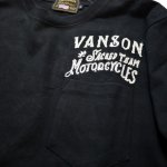 画像6: VANSON (バンソン）ポケット付き  刺繍 Tシャツ NVST-2007 (6)