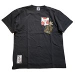 画像12: GO-COO! ! (悟空本舗）  フェイクポケットプリントTシャツ (日本製）GST-1115 (12)