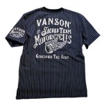 画像8: VANSON (バンソン）ポケット付き  刺繍 Tシャツ NVST-2007 (8)