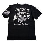 画像3: VANSON (バンソン）ポケット付き  刺繍 Tシャツ NVST-2007 (3)