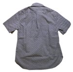 画像2: 衣桜  市松柄 半袖シャツ SA-1356(日本製） (2)