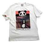 画像1: Pandiesta Japan （パンディエスタ)[パンディエスタミュージアム  SHOUT&SCRAM ] Tシャツ プリント 刺繍  520102 ホワイト (1)