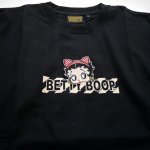 画像6: BETTY BOOP × LOWBLOW KNUCKLE コラボ [ ウエイトレスベティー ] 刺繍 Tシャツ 520855 (6)