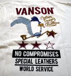 画像15: VANSON (バンソン）×LOONEY TUNESコラボ ROAD RUNNER  刺繍 Tシャツ LTV-2013 (15)